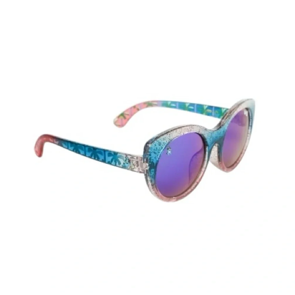 Bluey Sparkle Sunglasses & Scrunchies Set - Blue and Pink